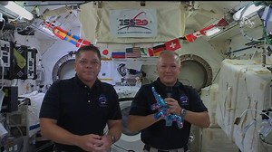 1.2M views · 10K reactions | Today marks two weeks since NASA Astronauts Bob Behnken and Doug Hurley launched to the space station! Earlier this week, the duo shared some differences between their #LaunchAmerica mission and their previous space shuttle flights. Learn more about the first flight to launch humans from American soil in 9 years: https://www.nasa.gov/specials/dm2/ | International Space Station | Facebook