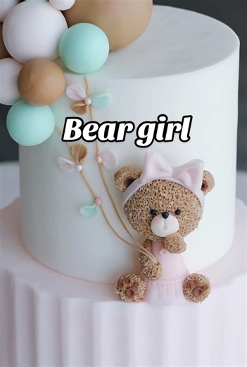 Bear Girl Fondant Art Tutorial for Cake Toppers
