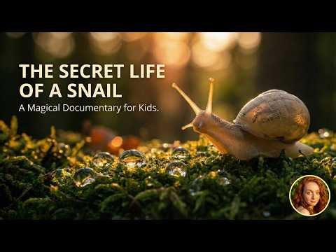 THE SECRET LIFE OF A SNAIL 🐌🌿 (Nature Documentary for Kids)