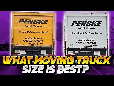 Penske Moving Truck Size Comparison