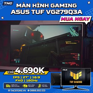 ƯU ĐÃI LỚN - MÀN HÌNH XỊN 🎁 Màn hình Gaming ưu đãi lên đến 45% 💰 Màn ASUS TUF VG279Q3A / 27 inch/ FHD/ IPS/ 180Hz/ 1ms/ GSync/ FreeSync 💪 Giá từ 4 TRIỆU ✅ Mua ngay: https://www.tncstore.vn/man-hinh-gaming-asus-tuf-vg279q3a-27inch-fhd-ips-180hz-1ms-gsync-freesync.html ---------------------------------------------- 🏪 Showroom: 172 Lê Thanh Nghị - Hai Bà Trưng - Hà Nội ☎ Hotline: 84 868 302 123 🏪 Hỗ trợ tư vấn Online 24/07 ⛵ Ship hàng toàn quốc - Giao hàng miễn phí trong nội thành Hà Nội 🔎 We