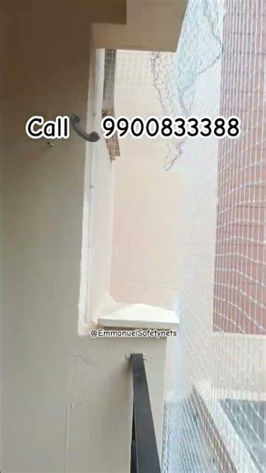 Pigeon net for balcony😱,Bird net|Call📞9900833388 #emmanuelsafetynets #enochsafetynets