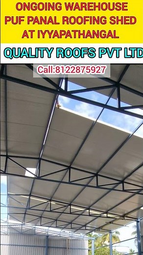 Puf Panel Roofing | Puf Roofing Contractors | Puf Panel Roofing Near Me | Puf Shed Construction