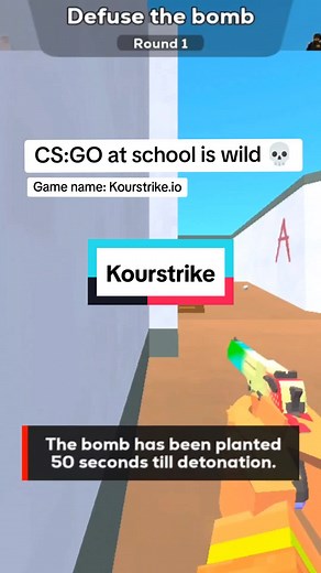 Best Browser Games for School - Kourstrike.io and Kour.io