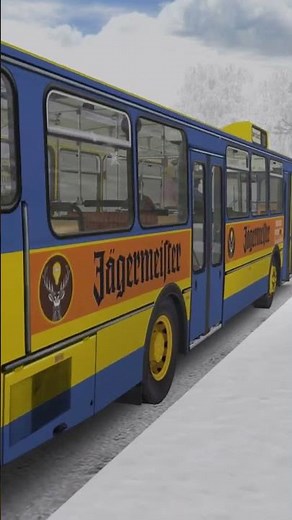 OMSI 2 Mods - Mercedes O305 modpack - #Shorts