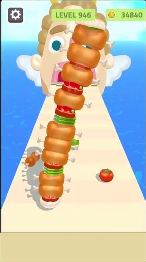 Sandwich Runner Level 946 #trendingshorts #gameplay #fyp