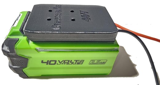 Greenworks 40V Battery Convert Adapter, DIY Project Power Dock - Etsy