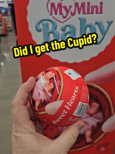 Walmart has the new My Mini Baby Sweetheart series. These mini silicone baby doll sets are so cute. Did I get the Cupid one? I need it to complete my set.