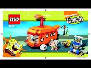 LEGO Instructions - SpongeBob SquarePants - 3830 - The Bikini Bottom Express