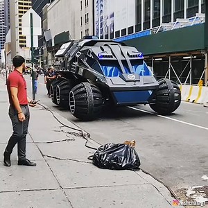 461K views · 1.9K shares | Watch NASA’s Upgraded Batmobile-like Mars Rover Pass Manhattan Streets via instagram.com/nishchalagr | Interesting Engineering | Facebook