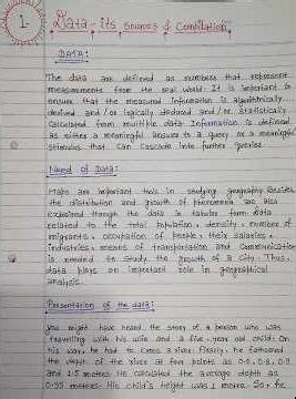 Class 12 Geography Practical Chapter 1 | Data – Its Sources & Compilation | NCERT | All Boards #12th