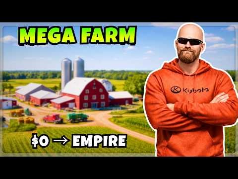 I Turned $0 Into A MEGA FARM In 25 Years | FS25 Supercut (Ep 31–40)