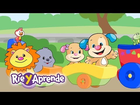 Todos a Bordo del Tren de los Animales | Fisher Price Latino | Ríe y Aprende™ | Vídeos Para Aprender
