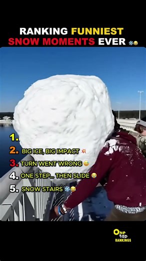 Ranking Funniest Snow Moments Ever ❄️😂 | Crazy Fails & Ice Chaos