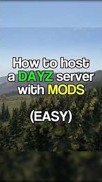 Easiest way to host a DAYZ server with MODS #dayz#dayzmod #dayzstandalone #gaming #foryou #shorts