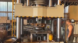 2000TON hydraulic press for making the Tank Head and Tail flanges. Whatsapp: 86 132 221 11178 Email: info@ntjugao.com #JUGAOCNCMACHINE #AMADA #madeinamerica #fabrication #metalworking #sheetmetal #sheetmetalfabrication #manufacturing #industryequipment #bending #pressbrake #pressbrakes #brakepress #amadapressbrake | JUGAO Machine