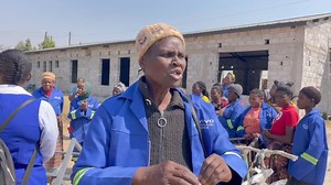 KANYAMA ON THE MOVE!!! We took time to interact and appreciate some of cdf beneficiaries in kanyama. With a sense of enthusiasm, Fides Tembo is not only cashing in but helping turn kanyama into a clean compound thanks to the mechanised waste collection she and her friends are engaged in. #Cdf_And_The_People #Kanyama_On_The_Move | Lusaka City Council