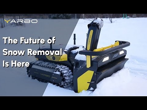 Yarbo Snow Blower Will Change Winter Forever!