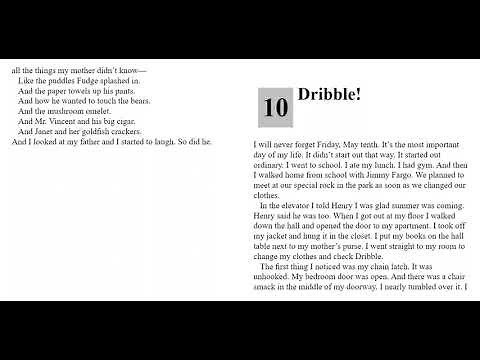 Ch 9 & 10 Tales of a Fourth Grade Nothing by Judy Blume