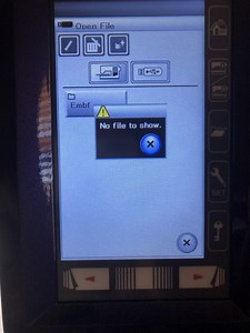 Embroidery files not showing - Freckle Faced Fabric Head