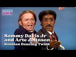 Sammy Davis Jr. and Arte Johnson: Dancing Twins | Rowan & Martin's Laugh-In