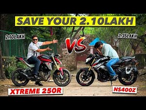 Hero Xtreme 250R vs Bajaj Pulsar NS400 Z Comparision: India’s Fastest 250cc or Most Powerful 400cc?