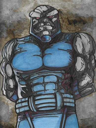 Darkseid redo #darkseid #dccomicsuniverse #comicbooks #villian #art