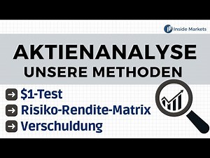 So analysieren wir unsere Aktien!