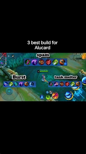 3 best build for Alucard #mobalegends5v5 #mobilelegends #alucard #alucard #mlbb