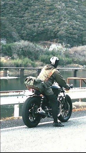 Honda GB350 Cafe Racer Build | Riding in Shikoku, Japan