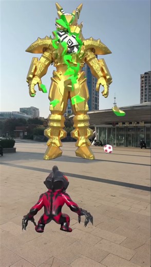 Ultraman fights little monsters Hot Assistant Creator Plan Original Video Douyin Original Animat #9