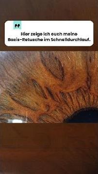 Iris Fotografie Basis Retusche - Iris Atelier by Florian Böhm #irisfotografie #irisretusche