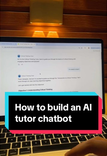 Creating an Interactive AI Tutor Chatbot for Students