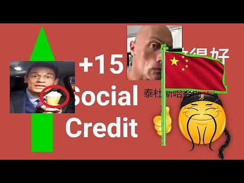 Social credit meme