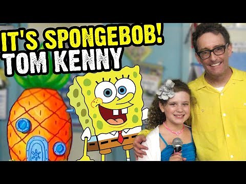 SPONGEBOB voice and ICE KING voice TOM KENNY Interview with PIPER REESE! Adventure Time!