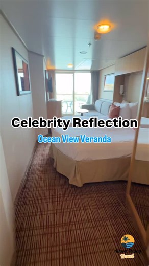 Almost Friday Travel | Quick walkthrough of our Ocean View Veranda Balcony stateroom on the Celebrity Reflection #celebritycruises #celebrityreflection... | Instagram