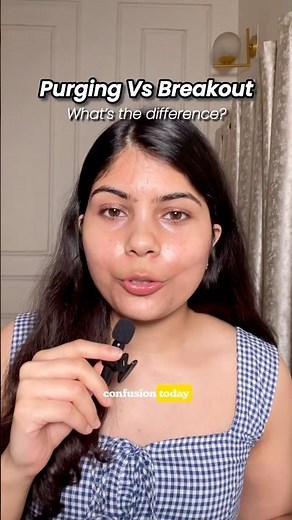 What is skin purging? purging vS Breakout‼️