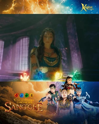 ENCA WHAT IF: In another universe 😂 I really wish they didn’t remove the idea of the Brilyante ng Diwa because it was one of the most iconic twists in the 2016 ENCA arc. It would’ve been so much better if they gave it to Sang’gre Gaiea, with a scene where Aquil dies protecting her in battle. After Aquil’s death, Danaya chooses to disappear and live in the mortal world with Gaiea. That’s where Theo enters the story, and eventually Terra would be born. It also would’ve been stronger if there were