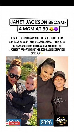 Janet Jackson Became a Mother at 50 – Son Eissa Is Her World #domiqbuzz