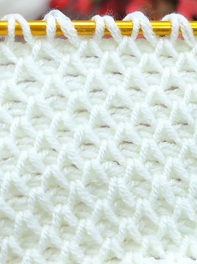 Easy Baby Blanket Stitch Pattern Tutorial