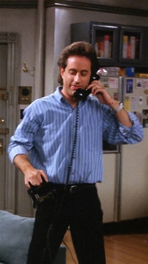 Aw, Jerry is paying for Kramer's dinner. How congenial. Stream on Netflix or check your local listings. #Seinfeld | Seinfeld