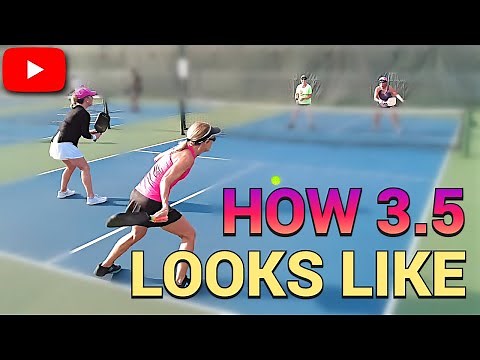 This What Pickleball 3.5 Women Doubles Looks Like