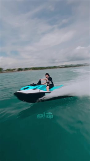Gapernah gagal emang main jetski di pangandaran drone fpv, hasilnya bikin ngerasa keren 🫣 #jetskipangandaran #seadoopangandaran #dronefpv #JetskiFPV #fyp