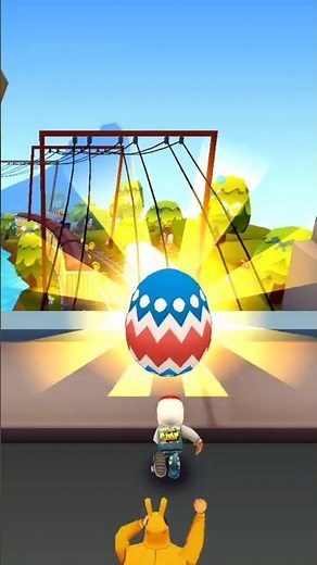 SUBWAY SURFERS : JUMPING FOR TOKEN (CHICAGO VS ICELAND) #subwaysurfers #gaming #games #gameplay