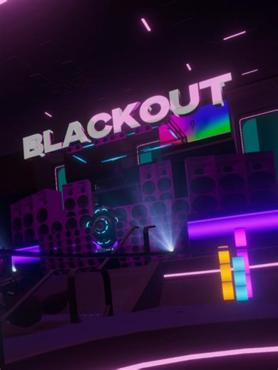 Roaming the awesome new World for Taco group in VRChat , Blackout ! #vrchat #avatar #FLXAvatar #pov (Had Culling set to close so must walk realy close to see people...)