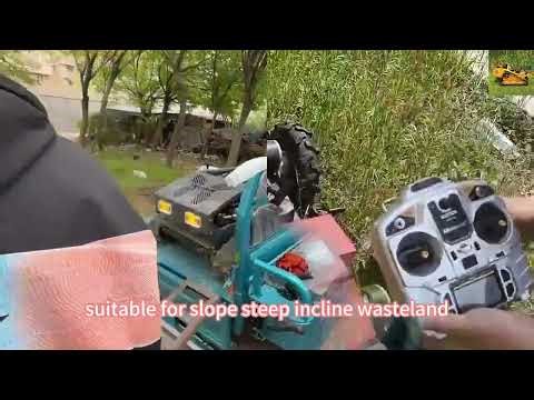 Buy Vigorun VTLM800 remotely controlled tracked grass cutter made by Vigorun Tech on Alibaba