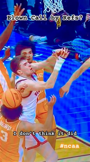 Did the refs BLOWN call cost UVA a chance to advance? #shorts