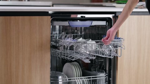 Empava 24” Built-in Dishwasher with Stainless Steel Tub, 15 Place Settings, 8 Wash Cycles, 3rd Racks, Auto Door Dry, 49 dB Quiet, ENERGY STAR Certified