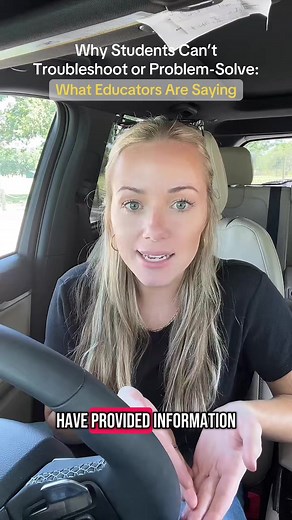 Educators have a lot to say about the current observation in students: lack of troubleshooting and problem-solving skills. I’ve read the comments from my last post, and have five reasons that educators believe to be the cause of this. #teachersoftiktok