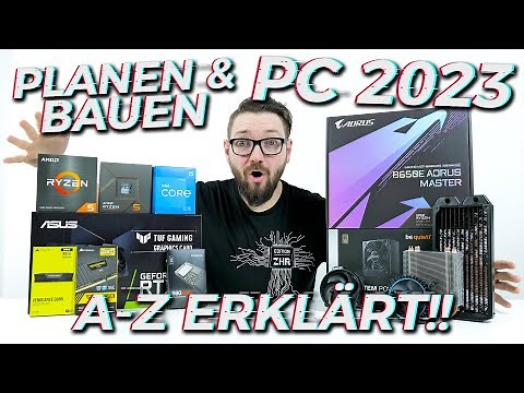 WHAT YOU NEED TO KNOW: PLANNING & BUILDING YOUR PC IN 2023!! EVERYTHING EXPLAINED FROM A-Z!